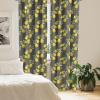 Ambesonne Eucalyptus Curtains, Modern Themed Branches on Marble Print Abstarct and Neutral Swirls, Window Treatments 2 Panel Set for Living Room Bedroom, Pair of – 28″ x 63″, Grey Teal and Sage Green(Green Olive)