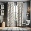 Ambesonne Eucalyptus Curtains, Modern Themed Branches on Marble Print Abstarct and Neutral Swirls, Window Treatments 2 Panel Set for Living Room Bedroom, Pair of – 28″ x 63″, Grey Teal and Sage Green(Pink Teal)