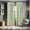 Ambesonne Eucalyptus Curtains, Modern Themed Branches on Marble Print Abstarct and Neutral Swirls, Window Treatments 2 Panel Set for Living Room Bedroom, Pair of – 28″ x 63″, Grey Teal and Sage Green(Green Fern)