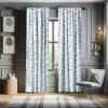 Ambesonne Eucalyptus Curtains, Modern Themed Branches on Marble Print Abstarct and Neutral Swirls, Window Treatments 2 Panel Set for Living Room Bedroom, Pair of – 28″ x 63″, Grey Teal and Sage Green(Pale Grey White and Blue)