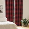 Ambesonne Eucalyptus Curtains, Modern Themed Branches on Marble Print Abstarct and Neutral Swirls, Window Treatments 2 Panel Set for Living Room Bedroom, Pair of – 28″ x 63″, Grey Teal and Sage Green(Vermilion Black)