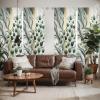 Ambesonne Eucalyptus Curtains, Modern Themed Branches on Marble Print Abstarct and Neutral Swirls, Window Treatments 2 Panel Set for Living Room Bedroom, Pair of – 28″ x 63″, Grey Teal and Sage Green(Grey Teal and Sage Green)