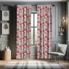 Ambesonne Eucalyptus Curtains, Modern Themed Branches on Marble Print Abstarct and Neutral Swirls, Window Treatments 2 Panel Set for Living Room Bedroom, Pair of – 28″ x 63″, Grey Teal and Sage Green(Ruby Green)
