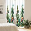 Ambesonne Eucalyptus Curtains, Modern Themed Branches on Marble Print Abstarct and Neutral Swirls, Window Treatments 2 Panel Set for Living Room Bedroom, Pair of – 28″ x 63″, Grey Teal and Sage Green(Fern Green Salmon White)