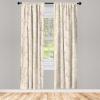 Ambesonne Eucalyptus Curtains, Modern Themed Branches on Marble Print Abstarct and Neutral Swirls, Window Treatments 2 Panel Set for Living Room Bedroom, Pair of – 28″ x 63″, Grey Teal and Sage Green(Champagne Mauve)