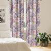 Ambesonne Exotic Curtains, Bird of Paradise Flowers Tropical Design Pattern Vintage Hawaiian Style, Window Treatments 2 Panel Set for Living Room Bedroom, Pair of – 28″ x 95″, Marigold Green Eggshell(Mauve Pale Pink and Khaki)