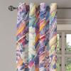 Ambesonne Falling Leaves Grommet Curtain, Romantic Fall Themed Leafy Pattern on Cream Boho Back Neutral Colors, Decorative 2-Panel Window Drapes for Bedroom Living Room, 50″ x 54″, Cream Pale Maroon(Multicolor Ivory)