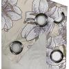 Ambesonne Falling Leaves Grommet Curtain, Romantic Fall Themed Leafy Pattern on Cream Boho Back Neutral Colors, Decorative 2-Panel Window Drapes for Bedroom Living Room, 50″ x 54″, Cream Pale Maroon(Olive Green Pale Camel)