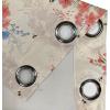 Ambesonne Falling Leaves Grommet Curtain, Romantic Fall Themed Leafy Pattern on Cream Boho Back Neutral Colors, Decorative 2-Panel Window Drapes for Bedroom Living Room, 50″ x 54″, Cream Pale Maroon(Cream Dark Coral Dark Tan)