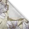 Ambesonne Falling Leaves Grommet Curtain, Romantic Fall Themed Leafy Pattern on Cream Boho Back Neutral Colors, Decorative 2-Panel Window Drapes for Bedroom Living Room, 50″ x 54″, Cream Pale Maroon(Olive Green Pale Camel)