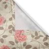 Ambesonne Falling Leaves Grommet Curtain, Romantic Fall Themed Leafy Pattern on Cream Boho Back Neutral Colors, Decorative 2-Panel Window Drapes for Bedroom Living Room, 50″ x 54″, Cream Pale Maroon(Cream Pale Pink Sepia)