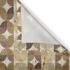 Ambesonne Falling Leaves Grommet Curtain, Romantic Fall Themed Leafy Pattern on Cream Boho Back Neutral Colors, Decorative 2-Panel Window Drapes for Bedroom Living Room, 50″ x 54″, Cream Pale Maroon(Dark Khaki and Pale Camel)