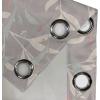 Ambesonne Floral Design Grommet Curtain, Abstract Boho Inspirations Neutral Flowers Silhouettes on Grunge Back, Decorative 2-Panel Window Drapes for Bedroom Living Room, 50″ x 120″, Dimgray Pale Grey(Pale Mauve and Pale Seafoam)