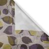 Ambesonne Floral Design Grommet Curtain, Abstract Boho Inspirations Neutral Flowers Silhouettes on Grunge Back, Decorative 2-Panel Window Drapes for Bedroom Living Room, 50″ x 120″, Dimgray Pale Grey(Fawn and Pale Eggplant)