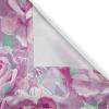 Ambesonne Floral Design Grommet Curtain, Abstract Boho Inspirations Neutral Flowers Silhouettes on Grunge Back, Decorative 2-Panel Window Drapes for Bedroom Living Room, 50″ x 120″, Dimgray Pale Grey(Pale Lilac Magenta)