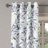 Ambesonne Floral Design Grommet Curtain, Abstract Boho Inspirations Neutral Flowers Silhouettes on Grunge Back, Decorative 2-Panel Window Drapes for Bedroom Living Room, 50″ x 120″, Dimgray Pale Grey(Lavender Blue and Pale Teal)