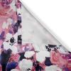 Ambesonne Floral Design Grommet Curtain, Abstract Boho Inspirations Neutral Flowers Silhouettes on Grunge Back, Decorative 2-Panel Window Drapes for Bedroom Living Room, 50″ x 120″, Dimgray Pale Grey(Pastel Pink Off White)