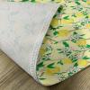 Ambesonne Floral Place Mats Set of 4, Vintage Garden Plants Herbs Flowers Botanical Classic Design Art, Washable Fabric Placemats for Dining Table, Standard Size, Reseda Green Beige(Yellow Fern)