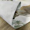 Ambesonne Floral Place Mats Set of 4, Vintage Garden Plants Herbs Flowers Botanical Classic Design Art, Washable Fabric Placemats for Dining Table, Standard Size, Reseda Green Beige(Warm Taupe Green)