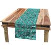 Ambesonne Floral Table Runner, Vintage Floral Drawing Style Classical in Pastel Colors Rhythmic Pattern, Dining Room Kitchen Rectangular Runner, 16″ X 120″, Eggshell Multicolor(Dark Seafoam Multicolor)