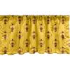 Ambesonne Floral Window Valance, Flower Petals Blossoms Leaves and Bird Sitting Vintage Inspired Image, Curtain Valance for Kitchen Bedroom Decor with Rod Pocket, 54″ X 12″, Coral Fern Green White(Earth Yellow Seal Brown)