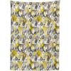 Ambesonne Flower Tablecloth, Cosmos Daisy Cornflower Wildflower Dandelion in Floral Meadow Drawing of Nature, Rectangular Table Cover for Dining Room Kitchen Decor, 60″ X 84″, Pastel Colors(Grey Yellow)