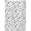 Ambesonne Flower Tablecloth, Cosmos Daisy Cornflower Wildflower Dandelion in Floral Meadow Drawing of Nature, Rectangular Table Cover for Dining Room Kitchen Decor, 60″ X 84″, Pastel Colors(Cream Black)