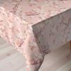 Ambesonne Flower Tablecloth, Cosmos Daisy Cornflower Wildflower Dandelion in Floral Meadow Drawing of Nature, Rectangular Table Cover for Dining Room Kitchen Decor, 60″ X 84″, Pastel Colors(White Peach)