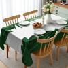 Ambesonne Flower Tablecloth, Cosmos Daisy Cornflower Wildflower Dandelion in Floral Meadow Drawing of Nature, Rectangular Table Cover for Dining Room Kitchen Decor, 60″ X 84″, Pastel Colors(Green and White)