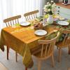 Ambesonne Flower Tablecloth, Cosmos Daisy Cornflower Wildflower Dandelion in Floral Meadow Drawing of Nature, Rectangular Table Cover for Dining Room Kitchen Decor, 60″ X 84″, Pastel Colors(Orange Green)