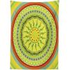 Ambesonne Flower Tablecloth, Cosmos Daisy Cornflower Wildflower Dandelion in Floral Meadow Drawing of Nature, Rectangular Table Cover for Dining Room Kitchen Decor, 60″ X 84″, Pastel Colors(Green Orange)