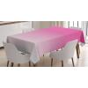 Ambesonne Flower Tablecloth, Cosmos Daisy Cornflower Wildflower Dandelion in Floral Meadow Drawing of Nature, Rectangular Table Cover for Dining Room Kitchen Decor, 60″ X 84″, Pastel Colors(Pink)