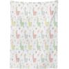 Ambesonne Flower Tablecloth, Cosmos Daisy Cornflower Wildflower Dandelion in Floral Meadow Drawing of Nature, Rectangular Table Cover for Dining Room Kitchen Decor, 60″ X 84″, Pastel Colors(Pale Pink)