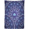 Ambesonne Flower Tablecloth, Cosmos Daisy Cornflower Wildflower Dandelion in Floral Meadow Drawing of Nature, Rectangular Table Cover for Dining Room Kitchen Decor, 60″ X 84″, Pastel Colors(Navy Blue)
