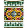 Ambesonne Flower Tablecloth, Cosmos Daisy Cornflower Wildflower Dandelion in Floral Meadow Drawing of Nature, Rectangular Table Cover for Dining Room Kitchen Decor, 60″ X 84″, Pastel Colors(Yellow Green)