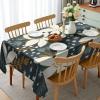 Ambesonne Flower Tablecloth, Cosmos Daisy Cornflower Wildflower Dandelion in Floral Meadow Drawing of Nature, Rectangular Table Cover for Dining Room Kitchen Decor, 60″ X 84″, Pastel Colors(Caramel White)