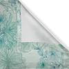 Ambesonne Jungle Boho Grommet Curtain, Dreamy Silhouettes of Flowers Vintage Drawn with Lines Neutral Art, Decorative 2-Panel Window Drapes for Bedroom Living Room, 50″ x 63″, Almond Green Sea Green(Almond Green)
