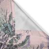 Ambesonne Jungle Boho Grommet Curtain, Dreamy Silhouettes of Flowers Vintage Drawn with Lines Neutral Art, Decorative 2-Panel Window Drapes for Bedroom Living Room, 50″ x 63″, Almond Green Sea Green(Rose Lilac and Pale Teal)