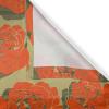 Ambesonne Jungle Boho Grommet Curtain, Dreamy Silhouettes of Flowers Vintage Drawn with Lines Neutral Art, Decorative 2-Panel Window Drapes for Bedroom Living Room, 50″ x 63″, Almond Green Sea Green(Vermilion Green Pistachio)