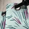 Ambesonne Jungle Boho Grommet Curtain, Dreamy Silhouettes of Flowers Vintage Drawn with Lines Neutral Art, Decorative 2-Panel Window Drapes for Bedroom Living Room, 50″ x 63″, Almond Green Sea Green(Mint Green and Cadet Blue)