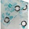 Ambesonne Jungle Boho Grommet Curtain, Dreamy Silhouettes of Flowers Vintage Drawn with Lines Neutral Art, Decorative 2-Panel Window Drapes for Bedroom Living Room, 50″ x 63″, Almond Green Sea Green(Dark Seafoam Almond Green)