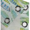 Ambesonne Jungle Boho Grommet Curtain, Dreamy Silhouettes of Flowers Vintage Drawn with Lines Neutral Art, Decorative 2-Panel Window Drapes for Bedroom Living Room, 50″ x 63″, Almond Green Sea Green(Lime Green Mint Green)