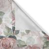 Ambesonne Jungle Boho Grommet Curtain, Dreamy Silhouettes of Flowers Vintage Drawn with Lines Neutral Art, Decorative 2-Panel Window Drapes for Bedroom Living Room, 50″ x 63″, Almond Green Sea Green(Blush and Sage Green)