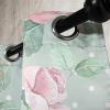 Ambesonne Jungle Boho Grommet Curtain, Dreamy Silhouettes of Flowers Vintage Drawn with Lines Neutral Art, Decorative 2-Panel Window Drapes for Bedroom Living Room, 50″ x 63″, Almond Green Sea Green(Pale Almond Green and Pink)