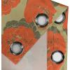 Ambesonne Jungle Boho Grommet Curtain, Dreamy Silhouettes of Flowers Vintage Drawn with Lines Neutral Art, Decorative 2-Panel Window Drapes for Bedroom Living Room, 50″ x 63″, Almond Green Sea Green(Vermilion Green Pistachio)