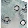 Ambesonne Jungle Boho Grommet Curtain, Dreamy Silhouettes of Flowers Vintage Drawn with Lines Neutral Art, Decorative 2-Panel Window Drapes for Bedroom Living Room, 50″ x 63″, Almond Green Sea Green(Almond Green Seafoam)