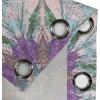 Ambesonne Jungle Boho Grommet Curtain, Dreamy Silhouettes of Flowers Vintage Drawn with Lines Neutral Art, Decorative 2-Panel Window Drapes for Bedroom Living Room, 50″ x 63″, Almond Green Sea Green(Violet Green Blue)