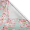 Ambesonne Jungle Boho Grommet Curtain, Dreamy Silhouettes of Flowers Vintage Drawn with Lines Neutral Art, Decorative 2-Panel Window Drapes for Bedroom Living Room, 50″ x 63″, Almond Green Sea Green(Salmon Rose and Mint Green)