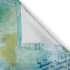Ambesonne Jungle Boho Grommet Curtain, Dreamy Silhouettes of Flowers Vintage Drawn with Lines Neutral Art, Decorative 2-Panel Window Drapes for Bedroom Living Room, 50″ x 63″, Almond Green Sea Green(Apple Green and Seafoam)