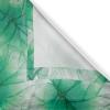 Ambesonne Jungle Boho Grommet Curtain, Dreamy Silhouettes of Flowers Vintage Drawn with Lines Neutral Art, Decorative 2-Panel Window Drapes for Bedroom Living Room, 50″ x 63″, Almond Green Sea Green(Shamrock Green)